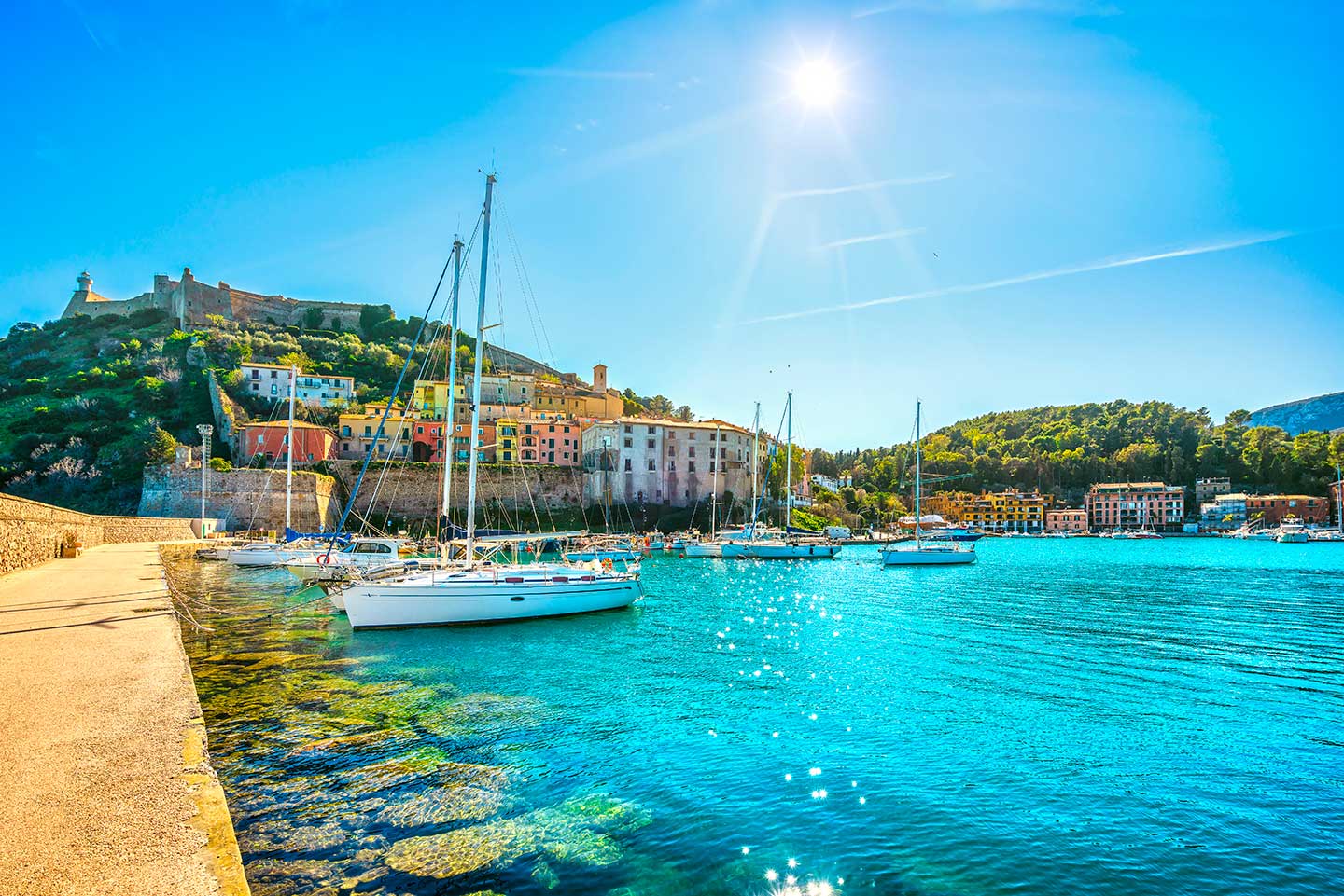 Villa con accesso diretto al mare
